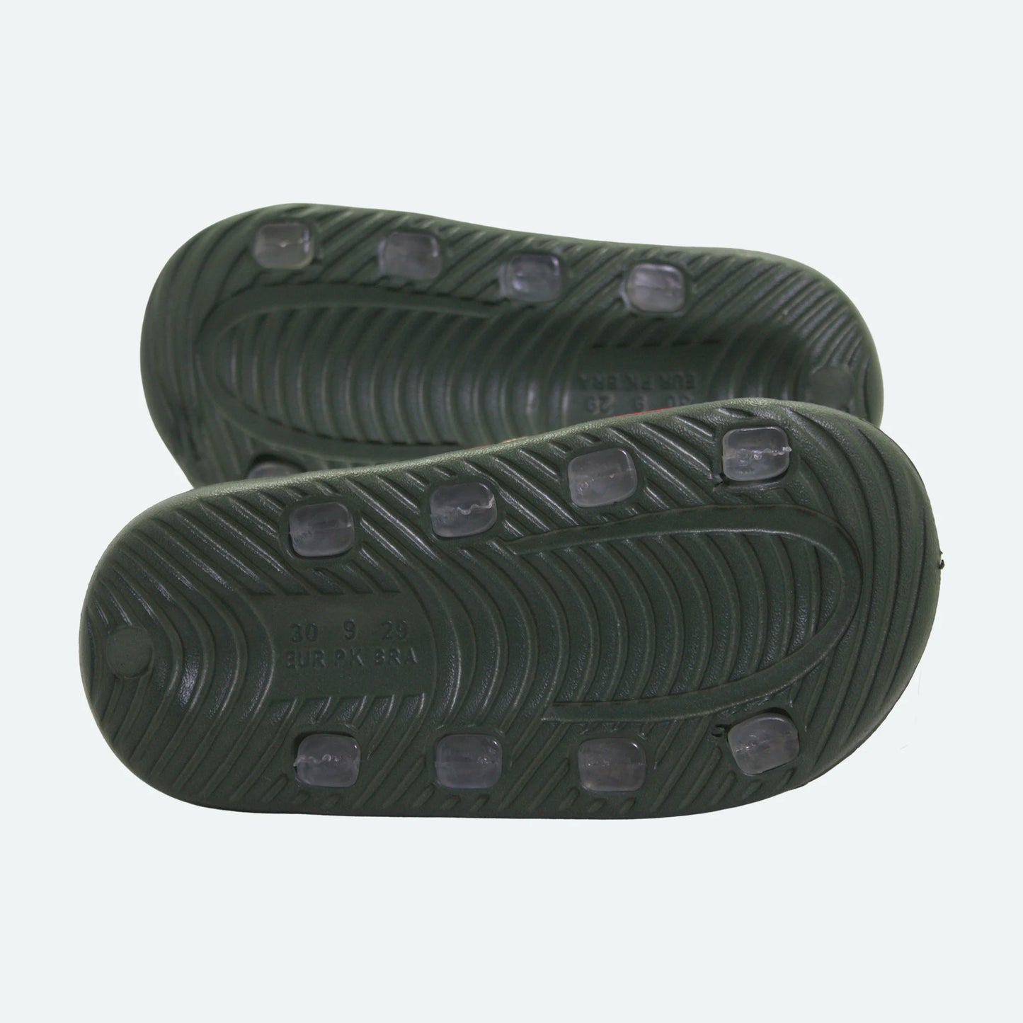 Superman Slide on Slippers - Green