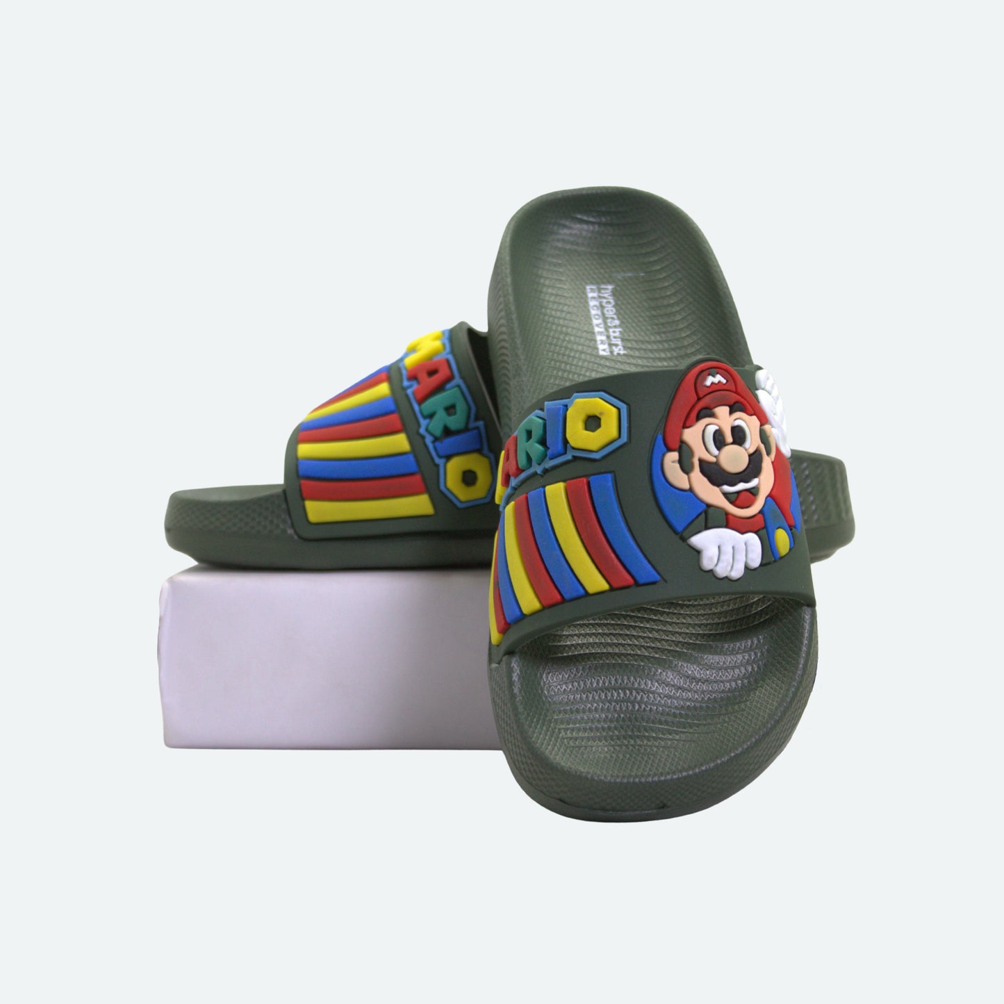 Super Mario Slide on Slippers - commando