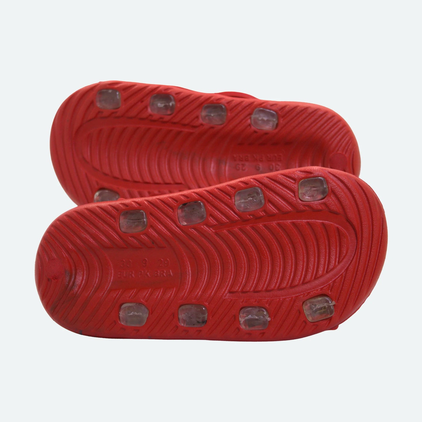 Superman Slide on Slippers - Red