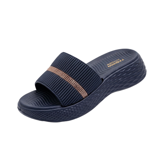 Flip Flops for Women Navy-blue