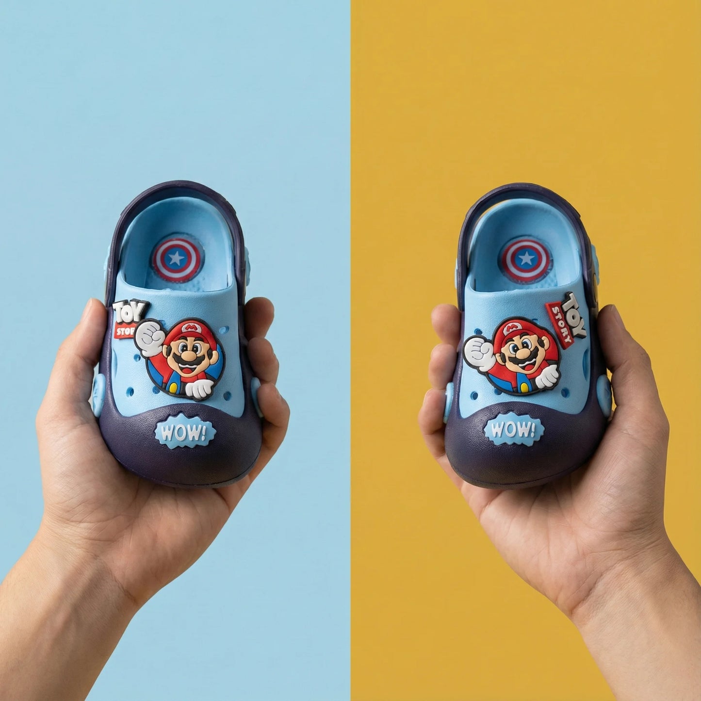 Whistle Crocks - Blue/Navy