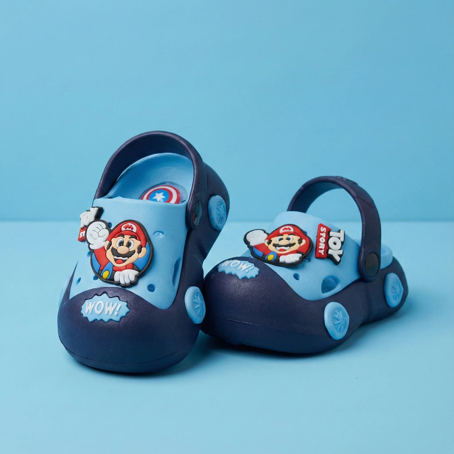 Whistle Crocks - Blue/Navy