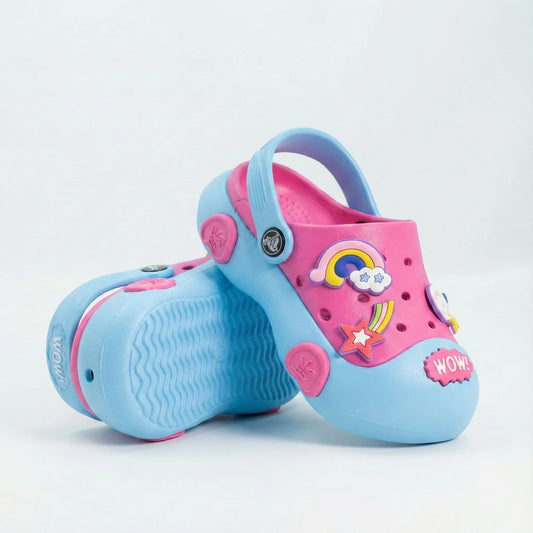 Whistle Crocks - Pink/Blue
