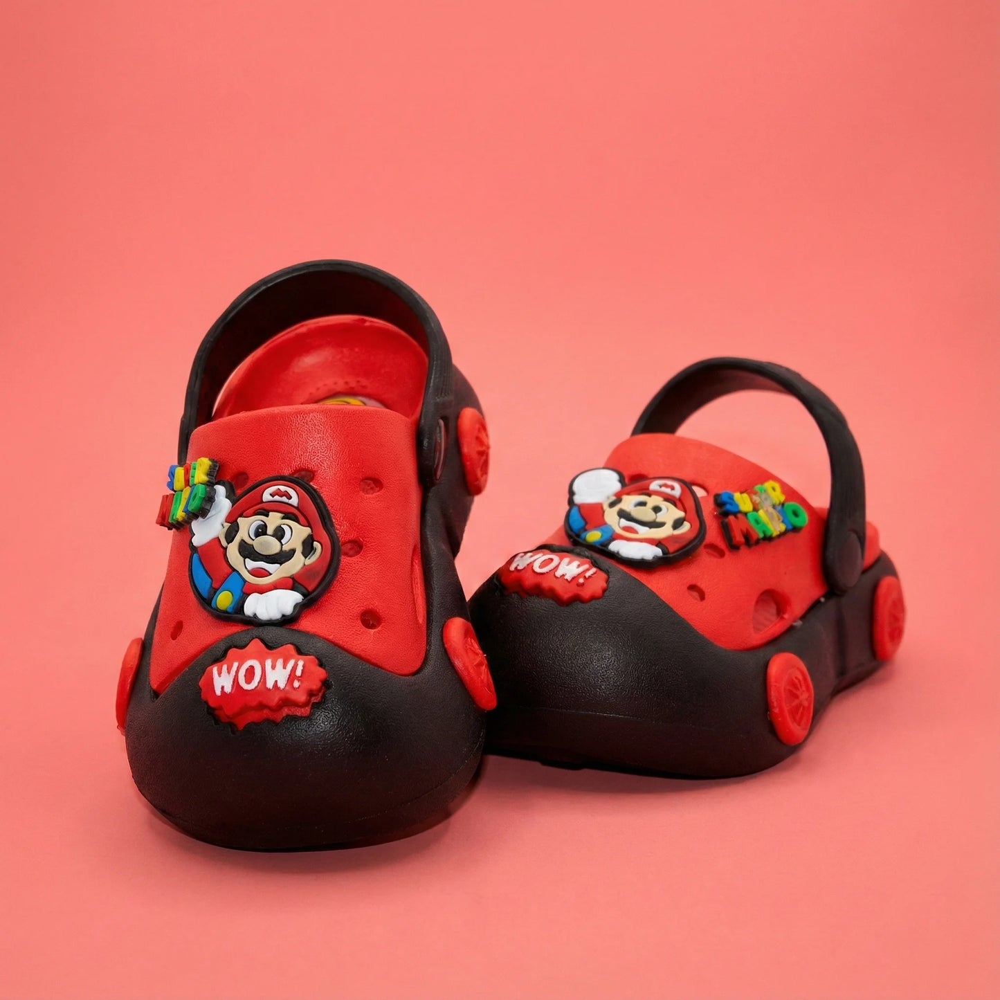 Whistle Crocks - Red/Black