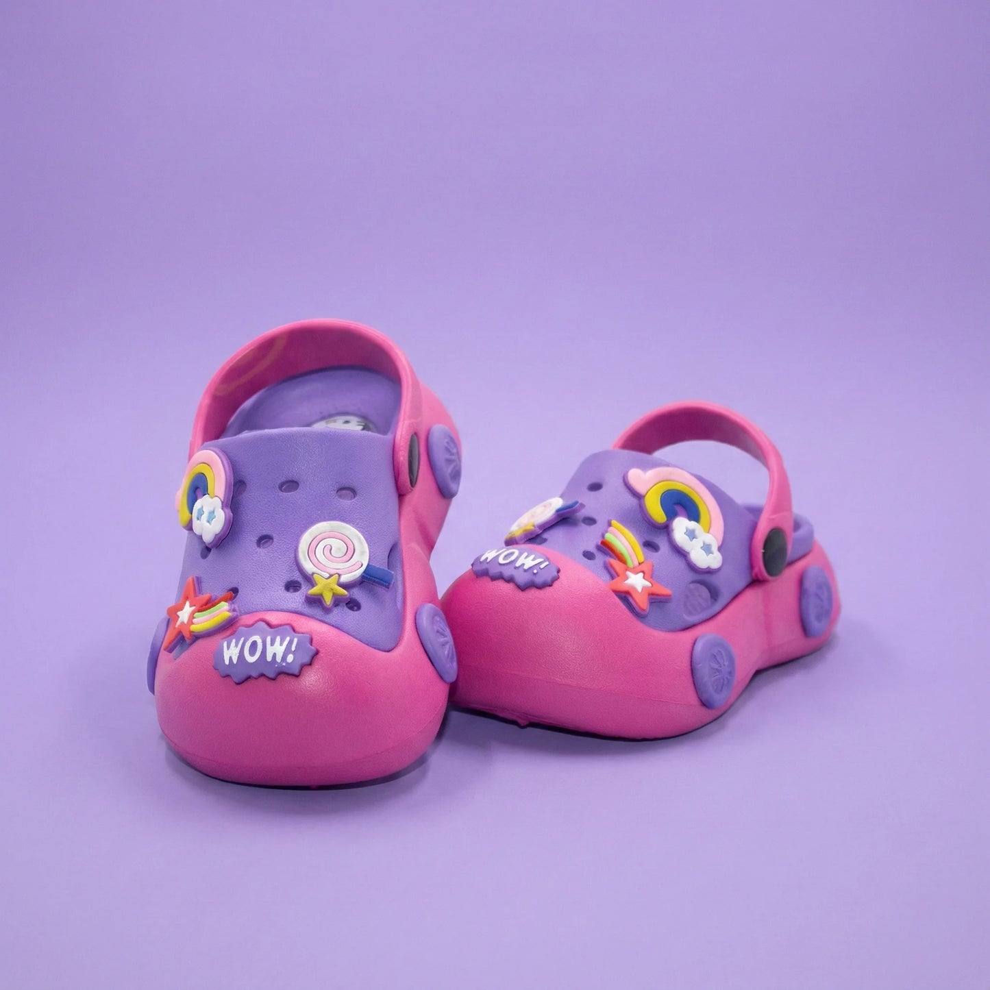 Whistle Crocks - Purple/Pink