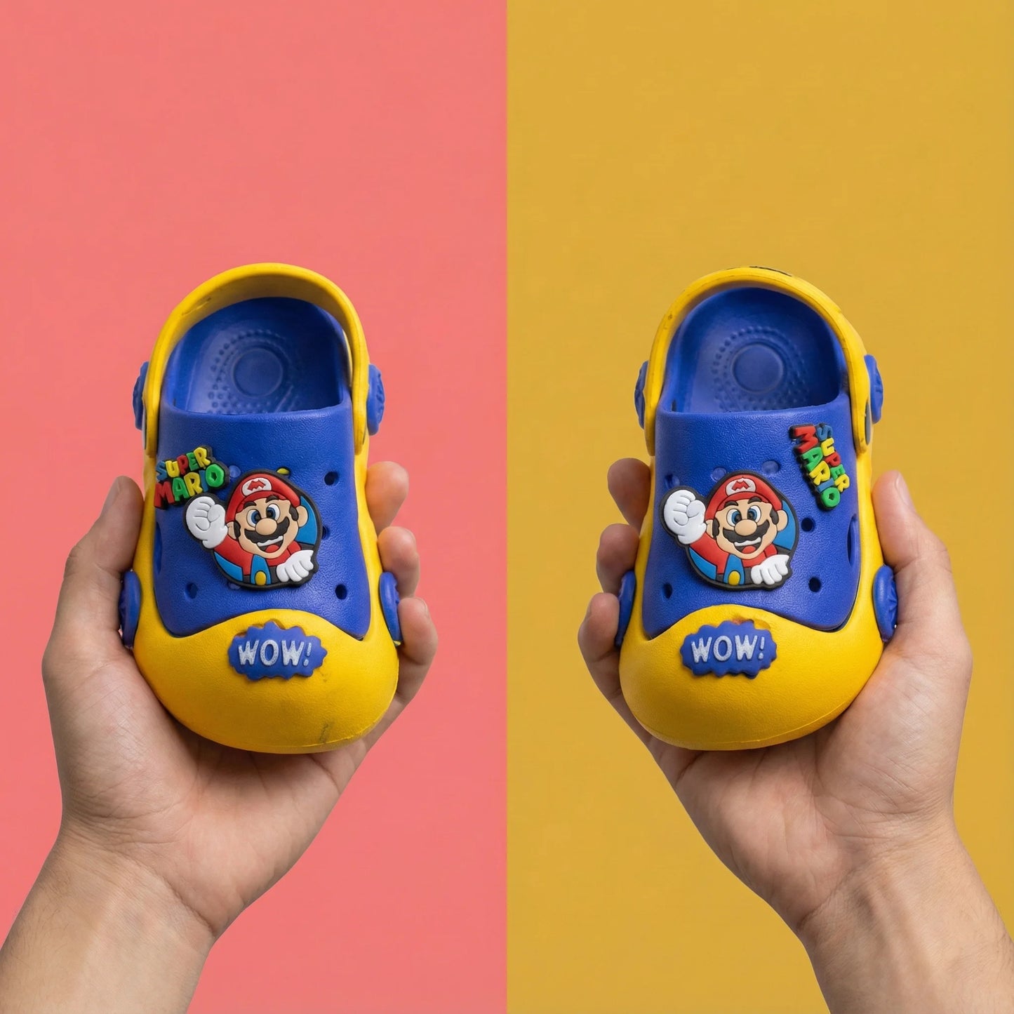 Whistle Crocks - Blue/Yellow