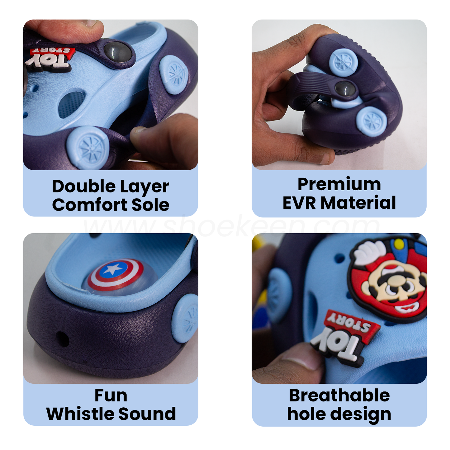 Whistle Crocks - Beige/Brown